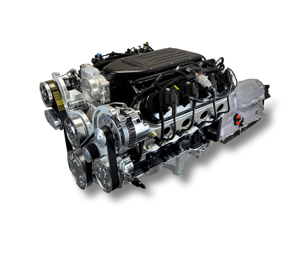 BluePrint Engines BLS3768KZF Standard Edition GM LS Compatible Builder Series - EFI - Natural Pulley Kit for Select Chevrolet B60, Chevrolet B7, Chevrolet Bel Air, Chevrolet Biscayne, Chevrolet Brookwood, Chevrolet C50, Chevrolet C60, Chevrolet C60