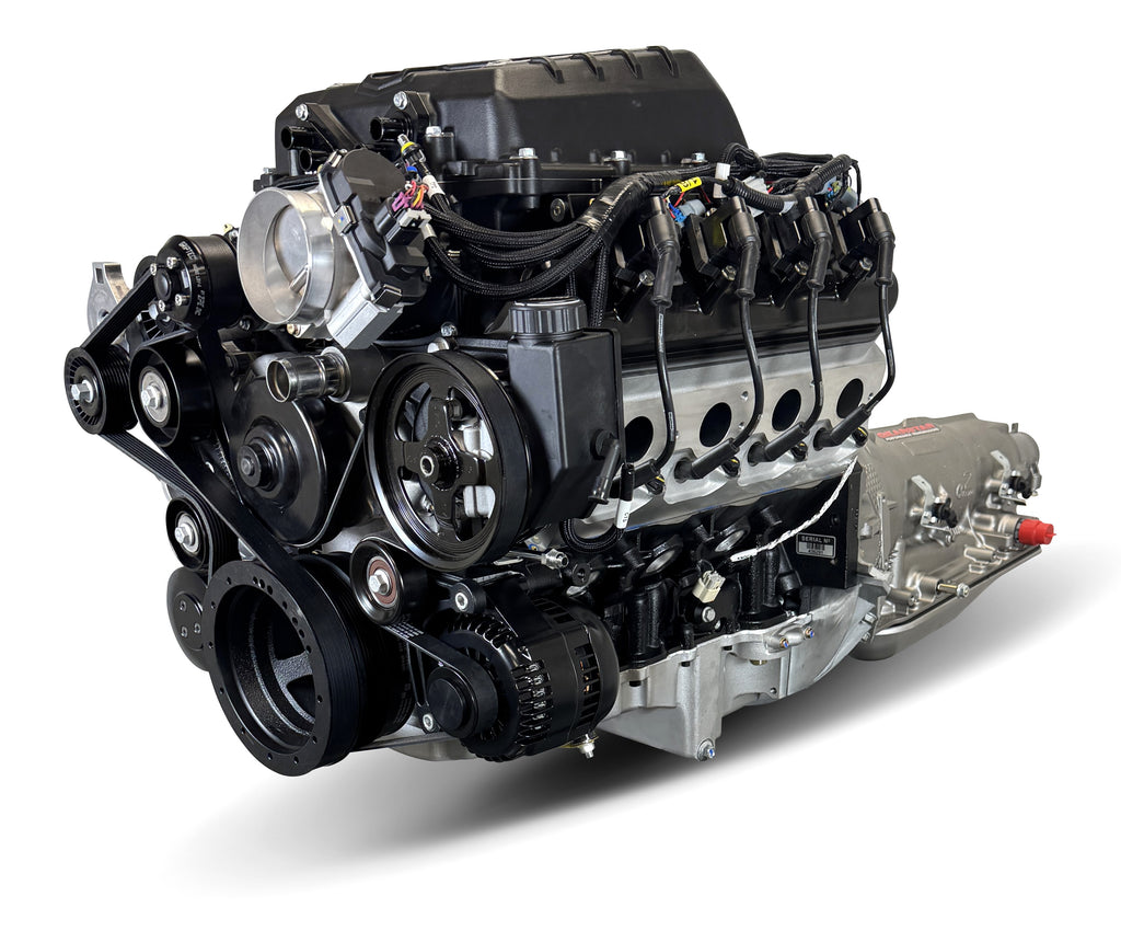BluePrint Engines BLS3769SCTKB4L8 Standard Edition GM LS Compatible Builder Series -Supercharged -Black Pulley Kit for Select Chevrolet B60, Chevrolet B7, Chevrolet Bel Air, Chevrolet Biscayne, Chevrolet Brookwood, Chevrolet C50, Chevrolet C60, Chevrolet