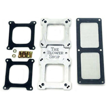 Load image into Gallery viewer, THE BLOWER SHOP 4300 Billet Dual Carb Adapter 4150 (8-5/8in)