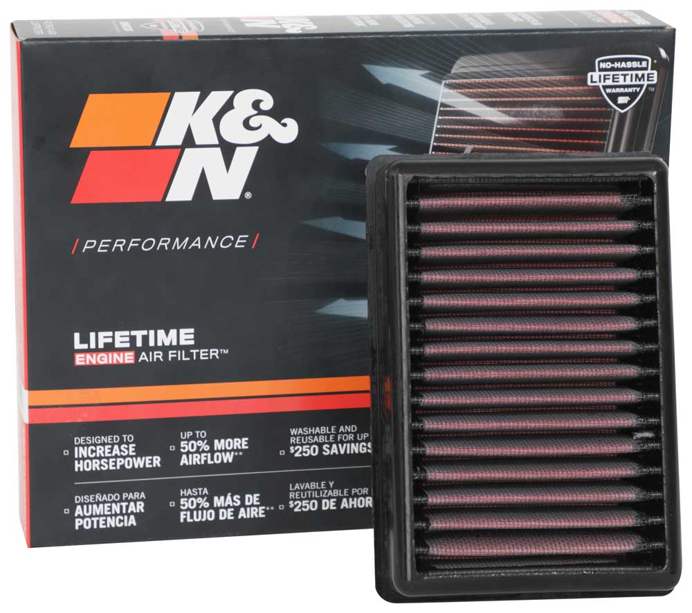 K&N BM-1121 Replacement Air Filter for Select BMW R 12, BMW R 12 nineT, BMW R nine T, BMW R nine T 100 Years, BMW R nine T Pure, BMW R nine T Racer, BMW R nine T Scrambler, BMW R nine T Urban G/S, BMW R nine T Urban G/S 40 Years GS Edition