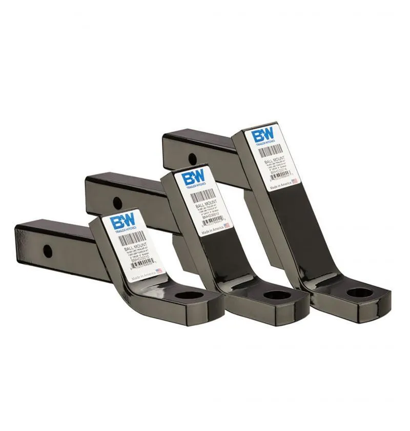 B&W Trailer Hitches PMHD14202 2.5" Pintle Mount 16K 8 Hole