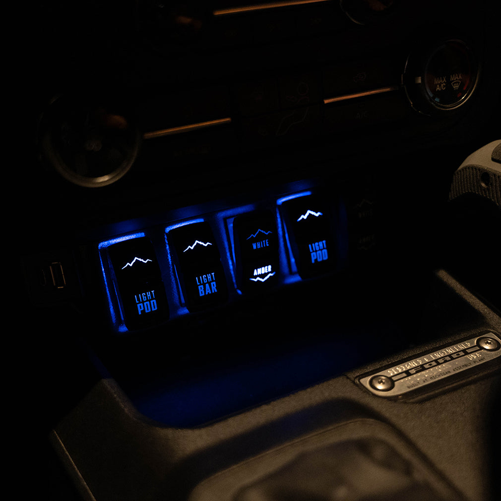 Mishimoto BNLT-BR-21-DT4S Borne Off-Road BNLT-BR-21-DT4 for Select Ford Bronco