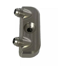 Load image into Gallery viewer, BOWLER PERFORMANCE TRANSMISSIONS 2410003 GM 6L80E Cooler Manifold Set Converts To -6 Black