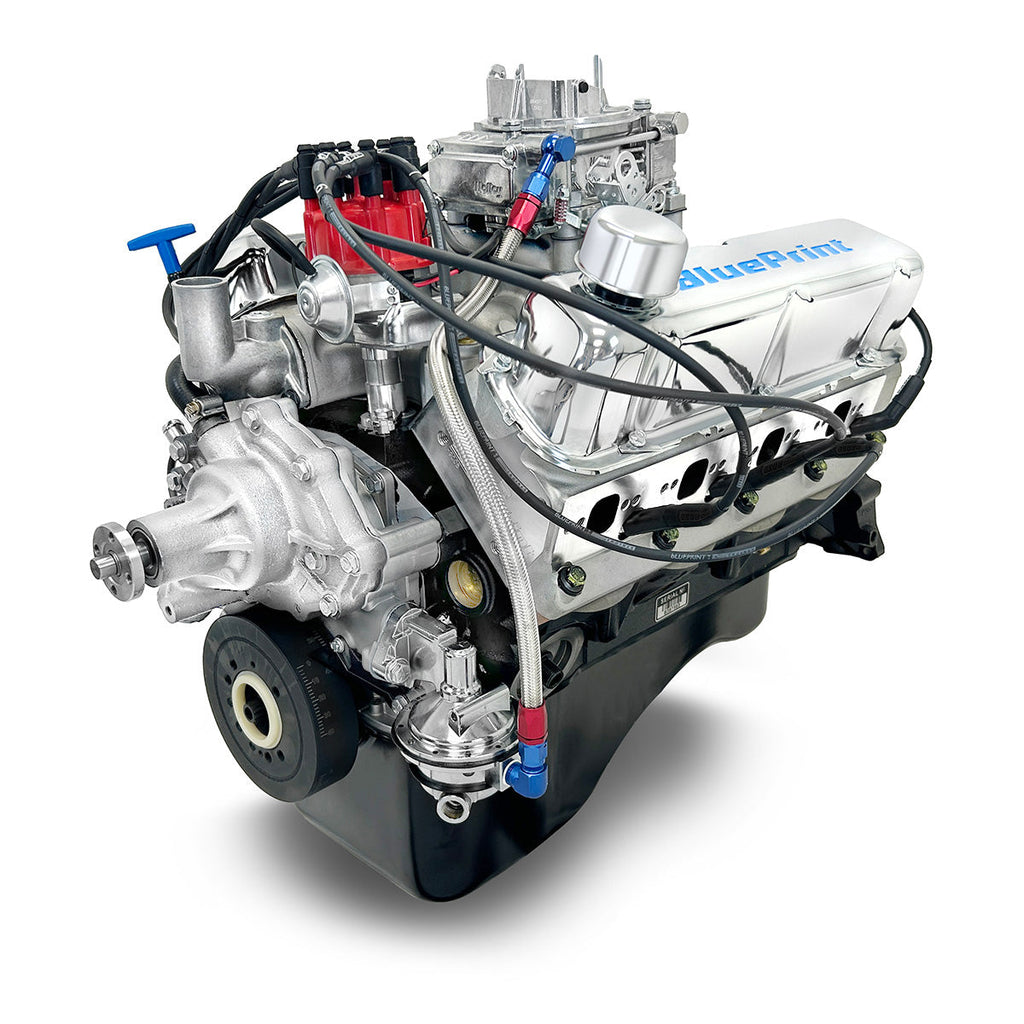 BluePrint Engines BP302CTCD 302CI Ford Small Block Compatible Deluxe Dressed -Carb for Select Ford B-100, Ford B-150, Ford B-200, Ford B-200 Panel, Ford Bronco, Ford Cougar, Ford Country Sedan, Ford Country Squire, Ford Custom, Ford Custom 500, Ford