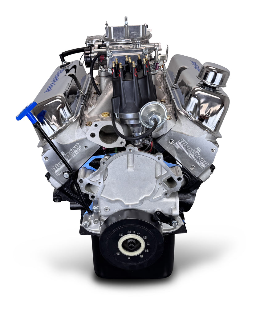 BluePrint Engines BP302CTC 302CI Ford Small Block Compatible Base Dressed -Carb for Select Ford B-100, Ford B-150, Ford B-200, Ford B-200 Panel, Ford Bronco, Ford Cougar, Ford Country Sedan, Ford Country Squire, Ford Custom, Ford Custom 500, Ford E-100