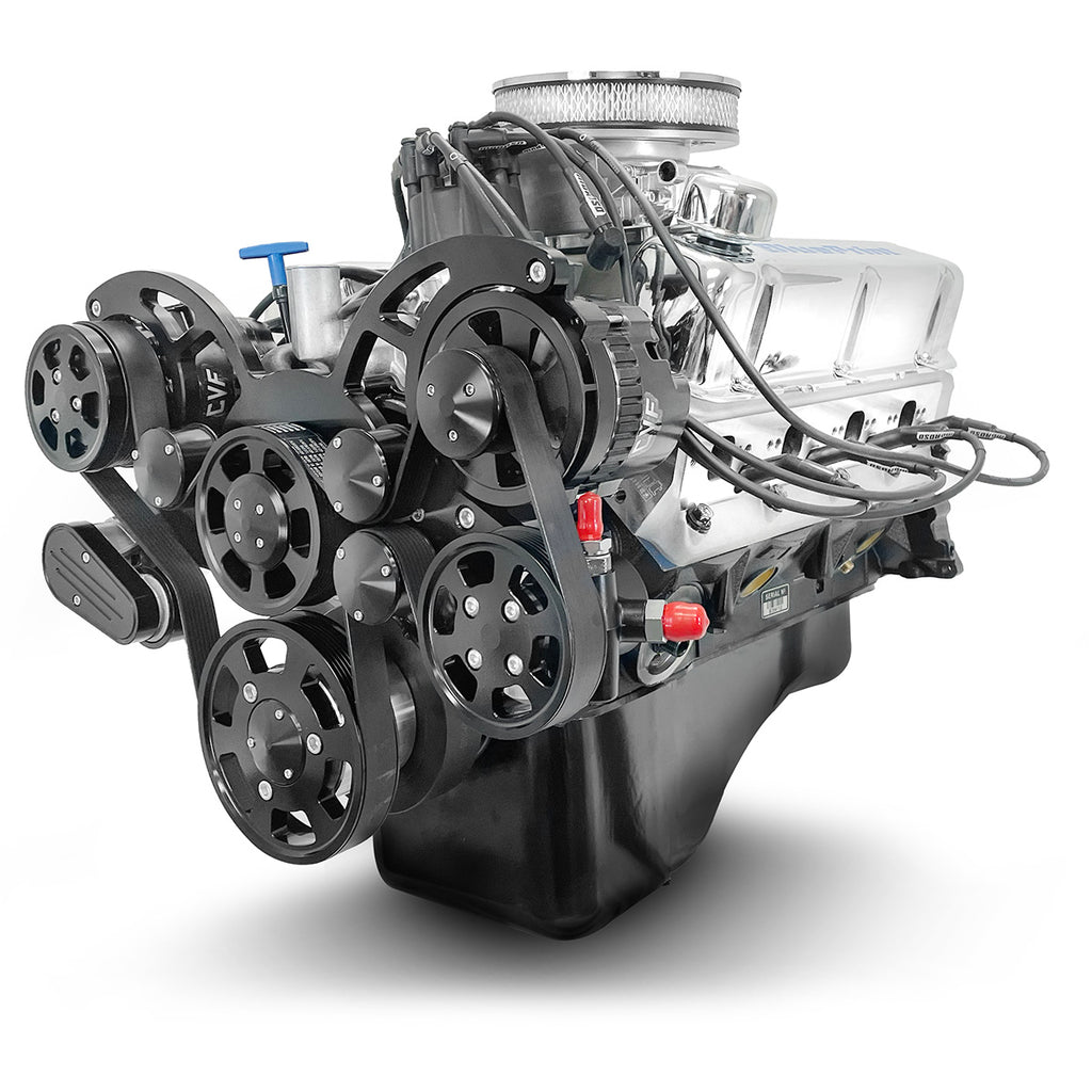 BluePrint Engines BP302CTFKB 302CI Ford Small Block Compatible Deluxe Dressed -EFI -Black Kit for Select Ford B-100, Ford B-150, Ford B-200, Ford B-200 Panel, Ford Bronco, Ford Cougar, Ford Country Sedan, Ford Country Squire, Ford Custom, Ford Custom