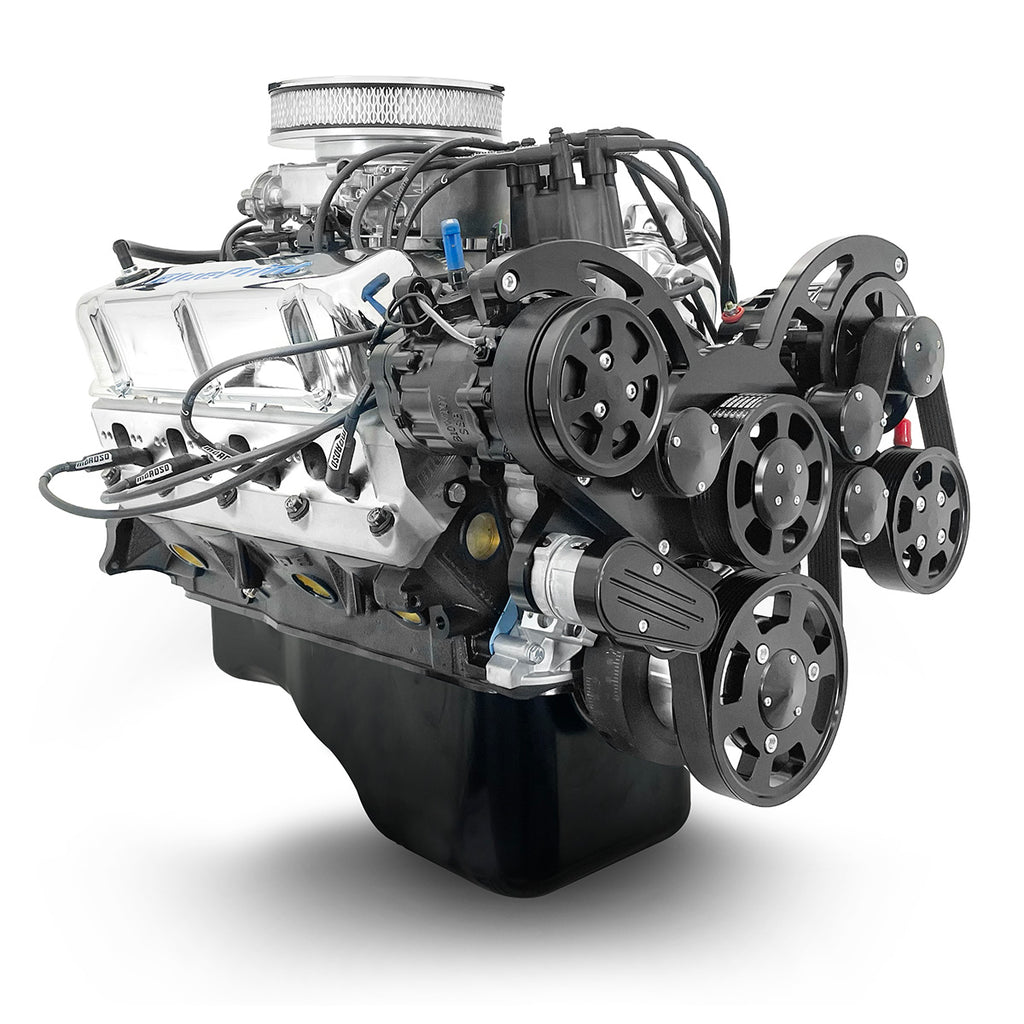BluePrint Engines BP302CTFKB 302CI Ford Small Block Compatible Deluxe Dressed -EFI -Black Kit for Select Ford B-100, Ford B-150, Ford B-200, Ford B-200 Panel, Ford Bronco, Ford Cougar, Ford Country Sedan, Ford Country Squire, Ford Custom, Ford Custom