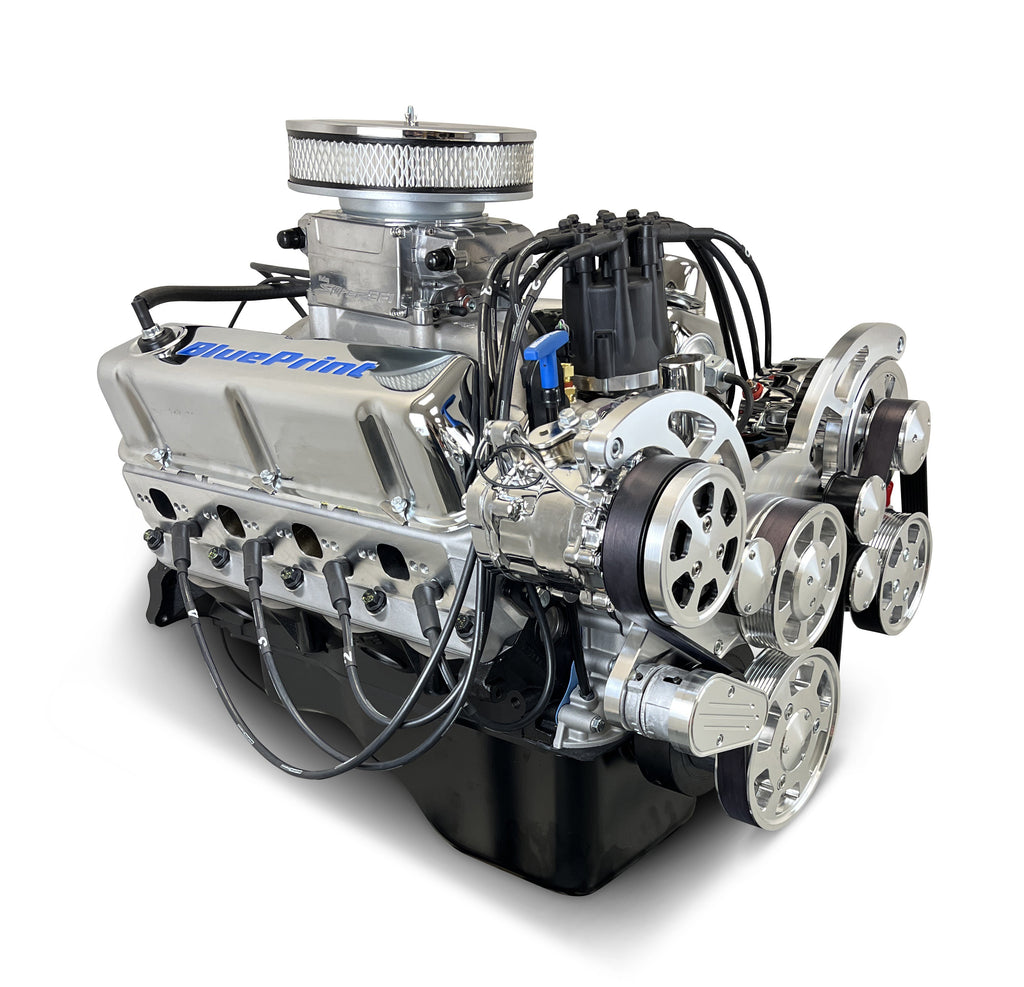 BluePrint Engines BP302CTFK 302CI Ford Small Block Compatible Deluxe Dressed -EFI -Polish Kit for Select Ford B-100, Ford B-150, Ford B-200, Ford B-200 Panel, Ford Bronco, Ford Cougar, Ford Country Sedan, Ford Country Squire, Ford Custom, Ford Custom