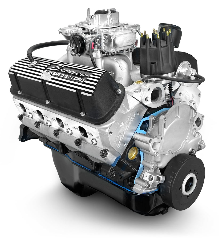 BluePrint Engines BP302MAXCTC 302CI Ford Small Block Compatible Base Dressed -Carb -Bronco Edition for Select Ford B-100, Ford B-150, Ford B-200, Ford B-200 Panel, Ford Bronco, Ford Cougar, Ford Country Sedan, Ford Country Squire, Ford Custom, Ford