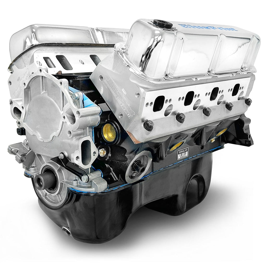 BluePrint Engines BP302RCT 302CI Ford Small Block Compatible Long Block Rear Sump for Select Ford B-100, Ford B-150, Ford B-200, Ford B-200 Panel, Ford Bronco, Ford Cougar, Ford Country Sedan, Ford Country Squire, Ford Custom, Ford Custom 500, Ford E-100