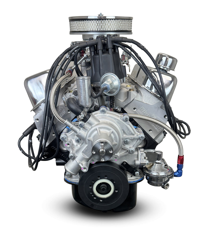 BluePrint Engines BP302RCTCD 302CI Ford Small Block Compatible Deluxe Dressed -Carb -Rear Sump for Select Ford B-100, Ford B-150, Ford B-200, Ford B-200 Panel, Ford Bronco, Ford Cougar, Ford Country Sedan, Ford Country Squire, Ford Custom, Ford Custom