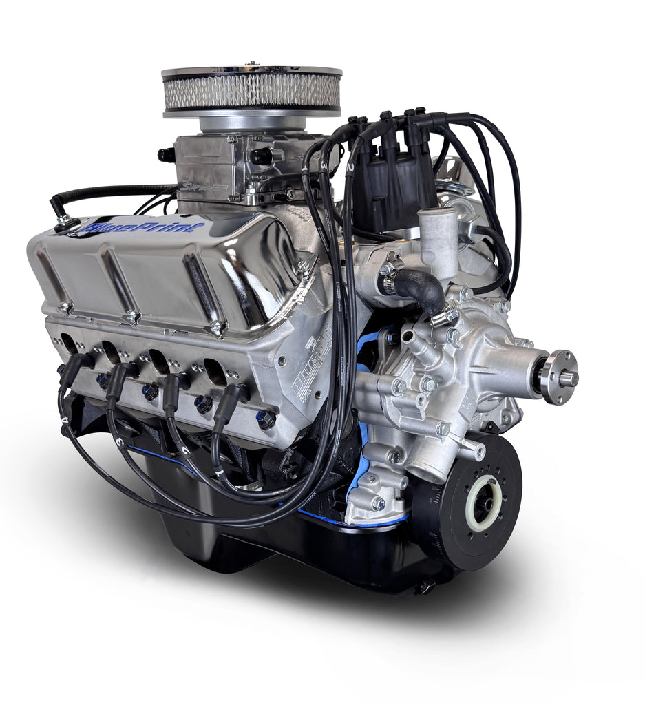 BluePrint Engines BP302RCTFD 302CI Ford Small Block Compatible Deluxe Dressed -EFI -Rear Sump for Select Ford B-100, Ford B-150, Ford B-200, Ford B-200 Panel, Ford Bronco, Ford Cougar, Ford Country Sedan, Ford Country Squire, Ford Custom, Ford Custom
