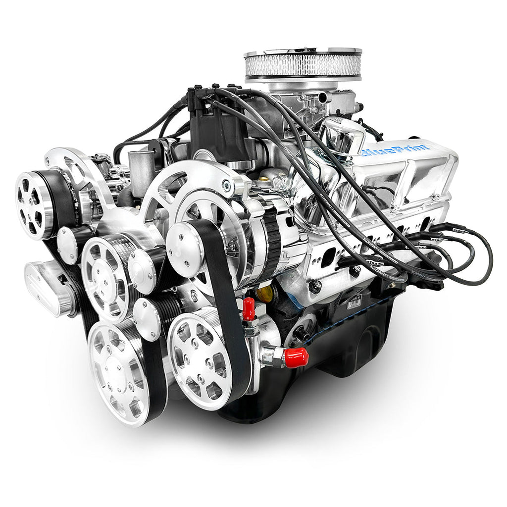 BluePrint Engines BP302RCTFK 302CI Ford Small Block Compatible Deluxe Dressed -EFI -Rear Sump -Polished Kit for Select Ford B-100, Ford B-150, Ford B-200, Ford B-200 Panel, Ford Bronco, Ford Cougar, Ford Country Sedan, Ford Country Squire, Ford Custom,