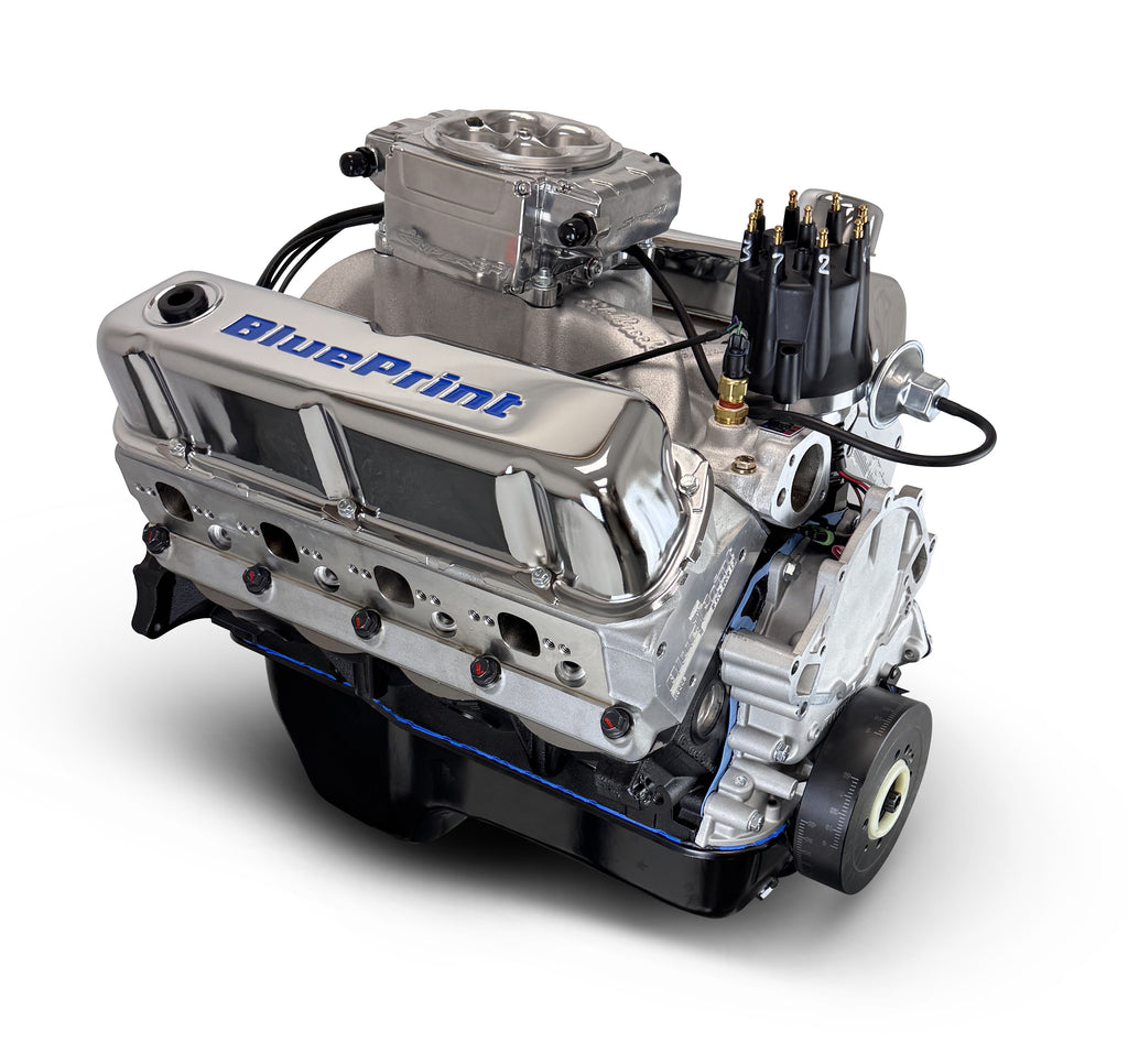 BluePrint Engines BP302RCTF 302CI Ford Small Block Compatible Base Dressed -EFI -Rear Sump for Select Ford B-100, Ford B-150, Ford B-200, Ford B-200 Panel, Ford Bronco, Ford Cougar, Ford Country Sedan, Ford Country Squire, Ford Custom, Ford Custom 500,