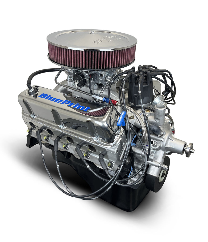 BluePrint Engines BP3479CTCD 347CI Ford Small Block Compatible Deluxe Dressed -Carb for Select Ford B-100, Ford B-150, Ford B-200, Ford B-200 Panel, Ford Bronco, Ford Cougar, Ford Country Sedan, Ford Country Squire, Ford Custom, Ford Custom 500, Ford