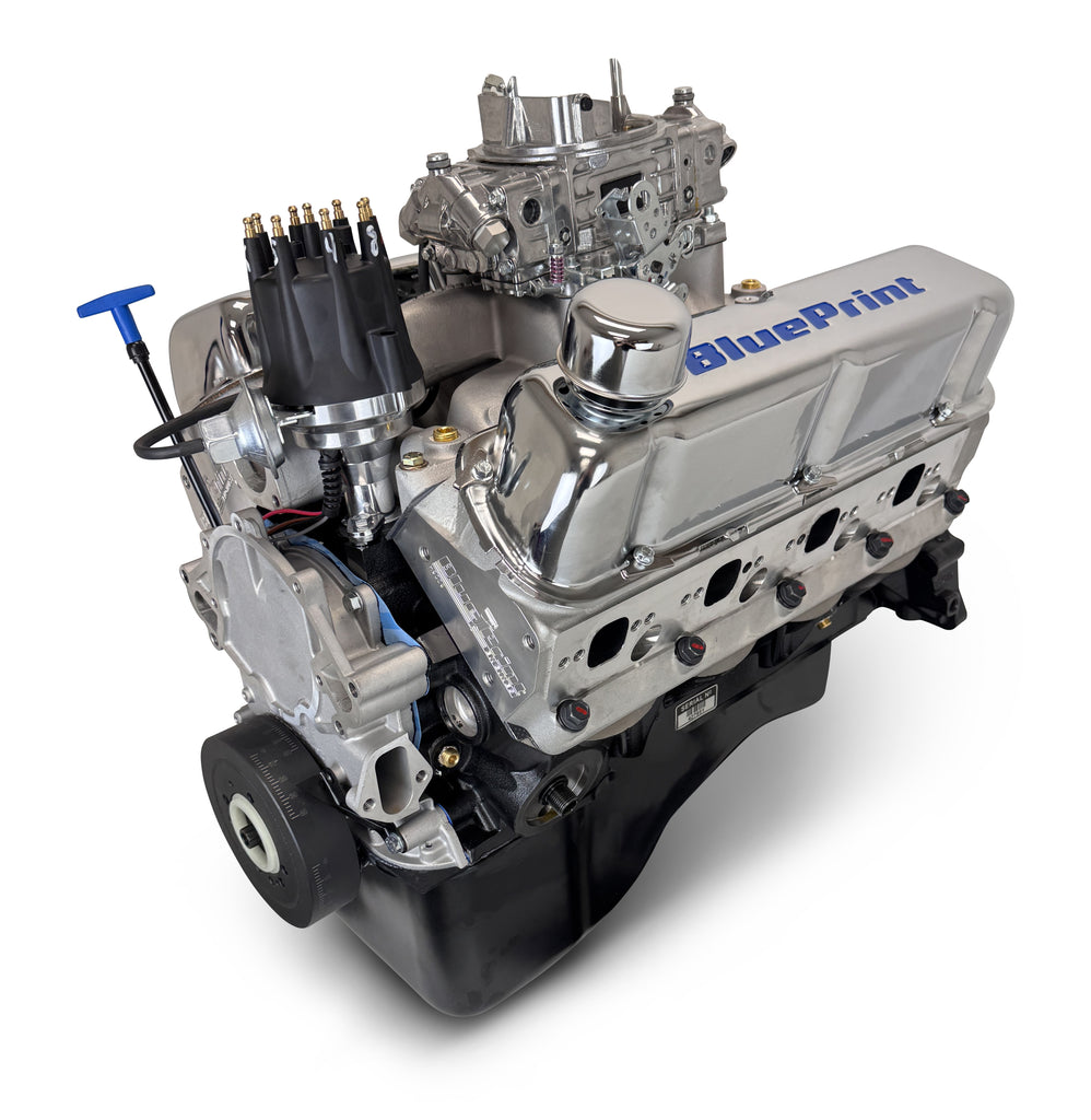 BluePrint Engines BP3479CTC 347CI Ford Small Block Compatible Base Dressed -Carb for Select Ford B-100, Ford B-150, Ford B-200, Ford B-200 Panel, Ford Bronco, Ford Cougar, Ford Country Sedan, Ford Country Squire, Ford Custom, Ford Custom 500, Ford E-100