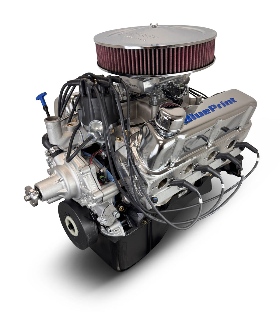 BluePrint Engines BP3479CTFD 347CI Ford Small Block Compatible Deluxe Dressed -EFI for Select Ford B-100, Ford B-150, Ford B-200, Ford B-200 Panel, Ford Bronco, Ford Cougar, Ford Country Sedan, Ford Country Squire, Ford Custom, Ford Custom 500, Ford