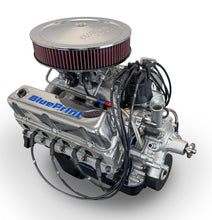 Load image into Gallery viewer, BluePrint Engines BP3479RCTCD 347CI Ford Small Block Compatible Deluxe Dressed -Carb -Rear Sump for Select Ford B-100, Ford B-150, Ford B-200, Ford B-200 Panel, Ford Bronco, Ford Cougar, Ford Country Sedan, Ford Country Squire, Ford Custom, Ford Custom