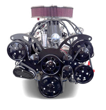 Load image into Gallery viewer, BluePrint Engines BP3479RCTCKB 347CI Ford Small Block Compatible Deluxe Dressed -Carb -Rear Sump -Black Kit for Select Ford B-100, Ford B-150, Ford B-200, Ford B-200 Panel, Ford Bronco, Ford Cougar, Ford Country Sedan, Ford Country Squire, Ford Custom,