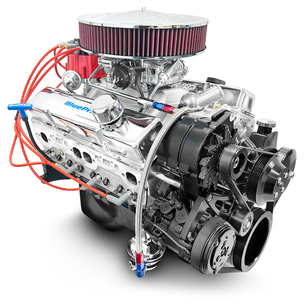 BluePrint Engines BP3505CTCK 350CI GM Small Block Compatible Deluxe Dressed -Carb -Black Kit for Select Buick Apollo, Buick Centurion, Buick Century, Buick Commercial Chassis, Buick Electra, Buick Estate Wagon, Buick GS, Buick GS 350, Buick GS 400, Buick