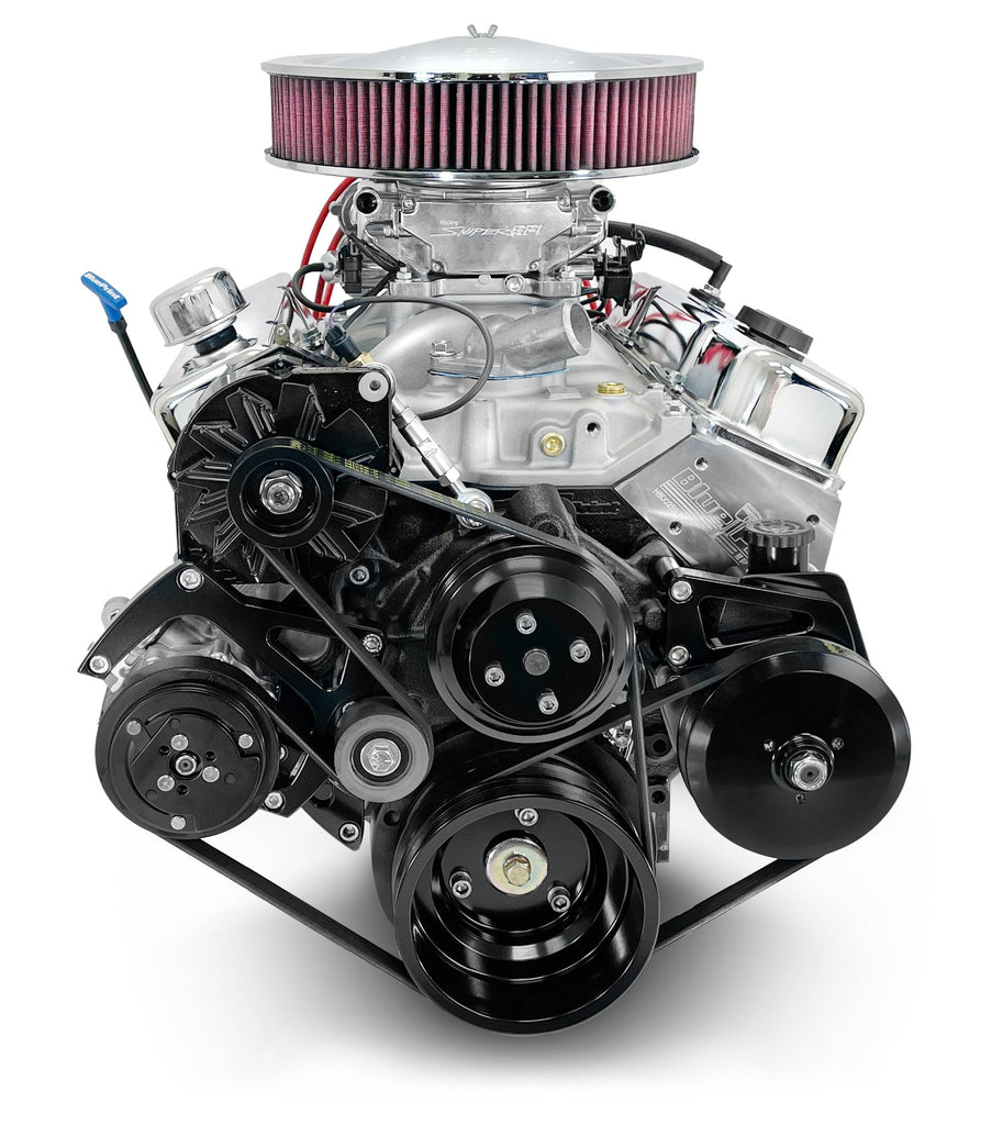 BluePrint Engines BP350CTFK 350CI GM Small Block Compatible Deluxe Dressed -EFI -Black Kit for Select Buick Apollo, Buick Centurion, Buick Century, Buick Commercial Chassis, Buick Electra, Buick Estate Wagon, Buick GS, Buick GS 350, Buick GS 400, Buick