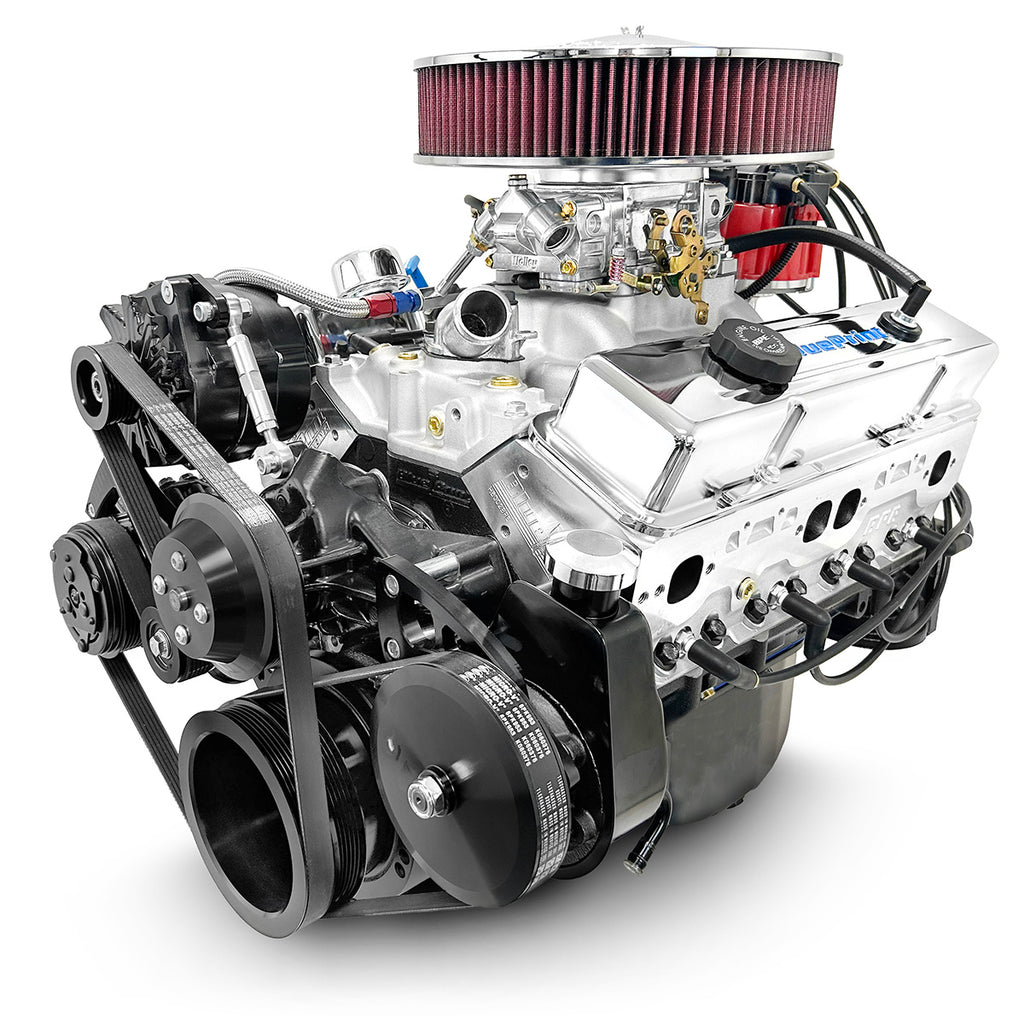 BluePrint Engines BP38318CTC1DK 383CI GM Small Block Compatible Deluxe Dressed -Carb -Black Kit for Select Buick Apollo, Buick Centurion, Buick Century, Buick Commercial Chassis, Buick Electra, Buick Estate Wagon, Buick GS, Buick GS 350, Buick GS 400,