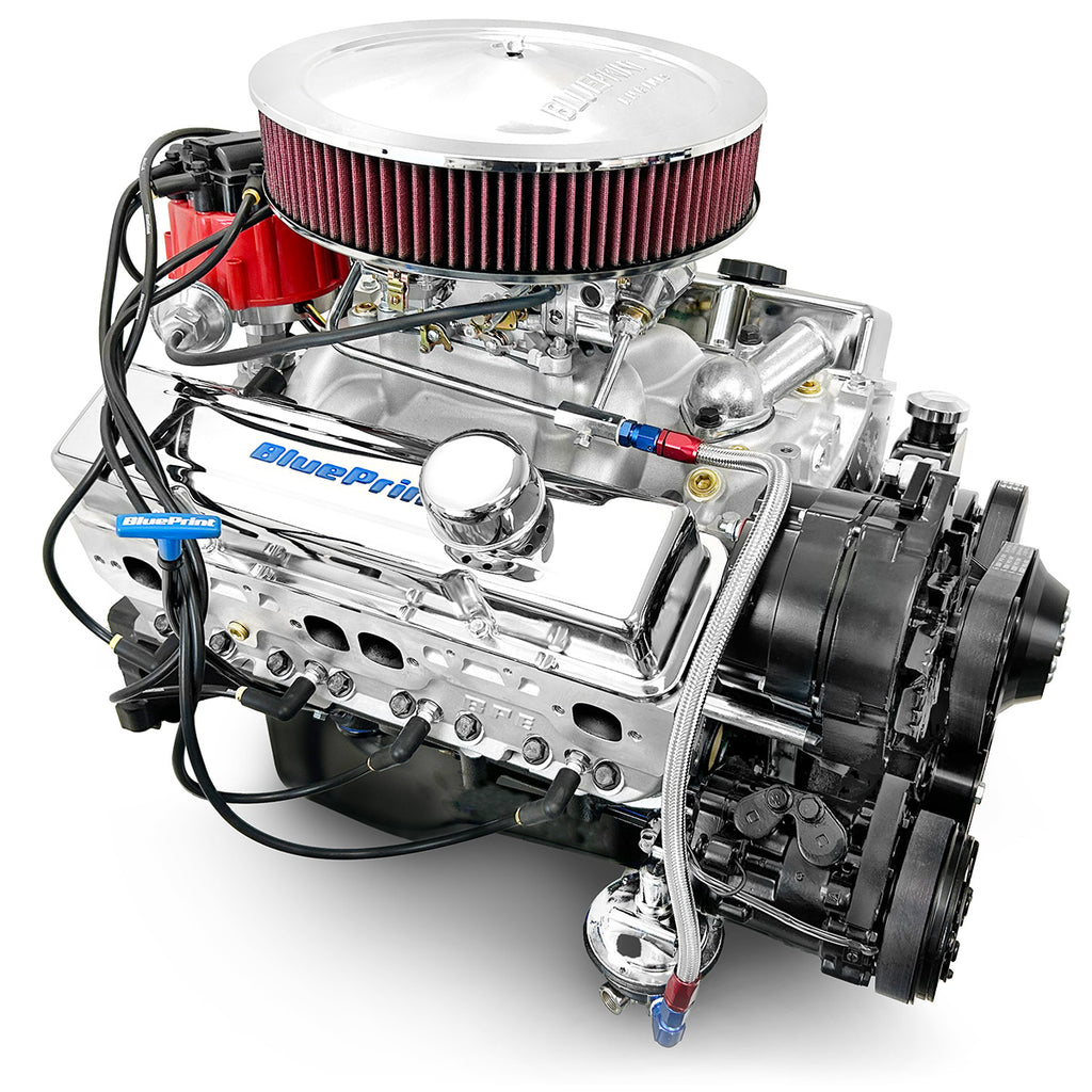 BluePrint Engines BP38318CTC1DK 383CI GM Small Block Compatible Deluxe Dressed -Carb -Black Kit for Select Buick Apollo, Buick Centurion, Buick Century, Buick Commercial Chassis, Buick Electra, Buick Estate Wagon, Buick GS, Buick GS 350, Buick GS 400,