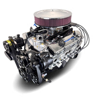 Load image into Gallery viewer, BluePrint Engines BP38318MPFIKB 383CI GM Small Block Compatible Deluxe Dressed -MPFI -Black Kit for Select Buick Apollo, Buick Centurion, Buick Century, Buick Commercial Chassis, Buick Electra, Buick Estate Wagon, Buick GS, Buick GS 350, Buick GS 400,