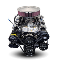 Load image into Gallery viewer, BluePrint Engines BP38318MPFIKB 383CI GM Small Block Compatible Deluxe Dressed -MPFI -Black Kit for Select Buick Apollo, Buick Centurion, Buick Century, Buick Commercial Chassis, Buick Electra, Buick Estate Wagon, Buick GS, Buick GS 350, Buick GS 400,