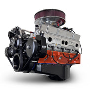 Load image into Gallery viewer, BluePrint Engines BP4002CTC1DK 400CI GM Small Block Compatible Deluxe Dressed -Carb -Black Kit for Select Buick Apollo, Buick Centurion, Buick Century, Buick Commercial Chassis, Buick Electra, Buick Estate Wagon, Buick GS, Buick GS 350, Buick GS 400,