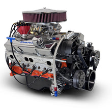 Load image into Gallery viewer, BluePrint Engines BP4002CTC1DK 400CI GM Small Block Compatible Deluxe Dressed -Carb -Black Kit for Select Buick Apollo, Buick Centurion, Buick Century, Buick Commercial Chassis, Buick Electra, Buick Estate Wagon, Buick GS, Buick GS 350, Buick GS 400,