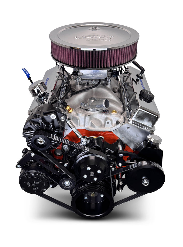 BluePrint Engines BP4002CTFDK 400CI GM Small Block Compatible Deluxe Dressed -EFI -Black Kit for Select Buick Apollo, Buick Centurion, Buick Century, Buick Commercial Chassis, Buick Electra, Buick Estate Wagon, Buick GS, Buick GS 350, Buick GS 400, Buick