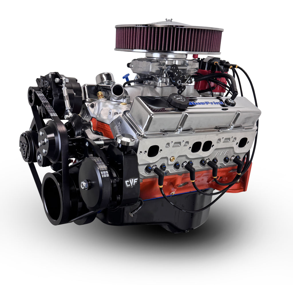 BluePrint Engines BP4002CTFDK 400CI GM Small Block Compatible Deluxe Dressed -EFI -Black Kit for Select Buick Apollo, Buick Centurion, Buick Century, Buick Commercial Chassis, Buick Electra, Buick Estate Wagon, Buick GS, Buick GS 350, Buick GS 400, Buick