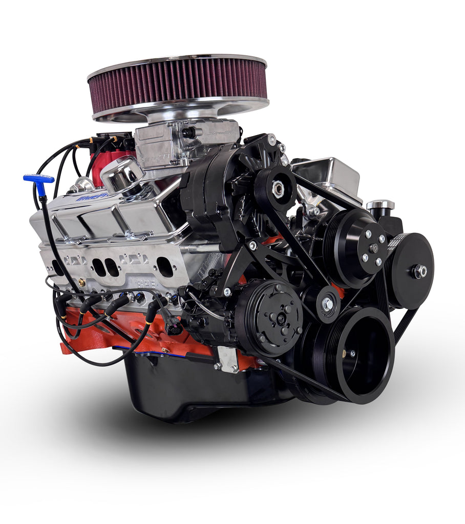 BluePrint Engines BP4002CTFDK 400CI GM Small Block Compatible Deluxe Dressed -EFI -Black Kit for Select Buick Apollo, Buick Centurion, Buick Century, Buick Commercial Chassis, Buick Electra, Buick Estate Wagon, Buick GS, Buick GS 350, Buick GS 400, Buick