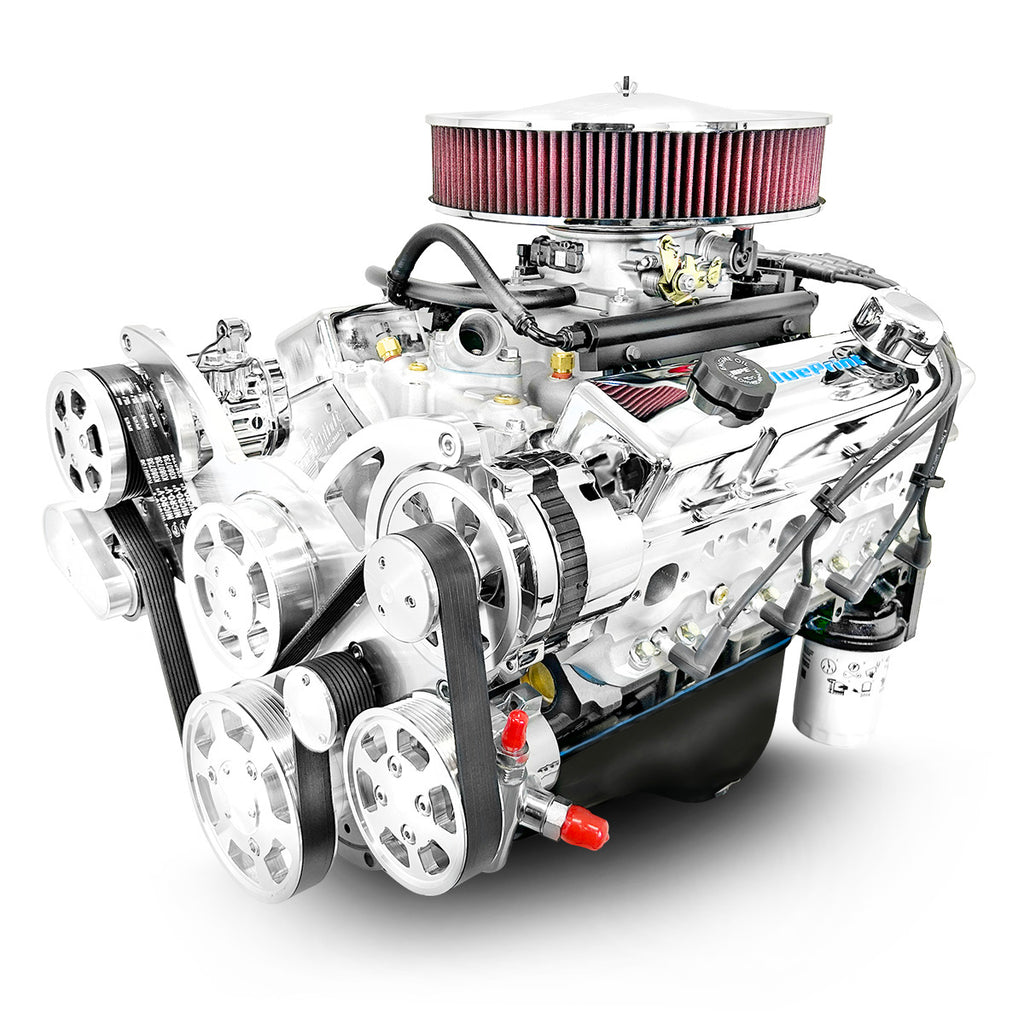 BluePrint Engines BP4002MPFIK 400CI GM Small Block Compatible Deluxe Dressed -MPFI -Polished Kit for Select Buick Apollo, Buick Centurion, Buick Century, Buick Commercial Chassis, Buick Electra, Buick Estate Wagon, Buick GS, Buick GS 350, Buick GS 400,