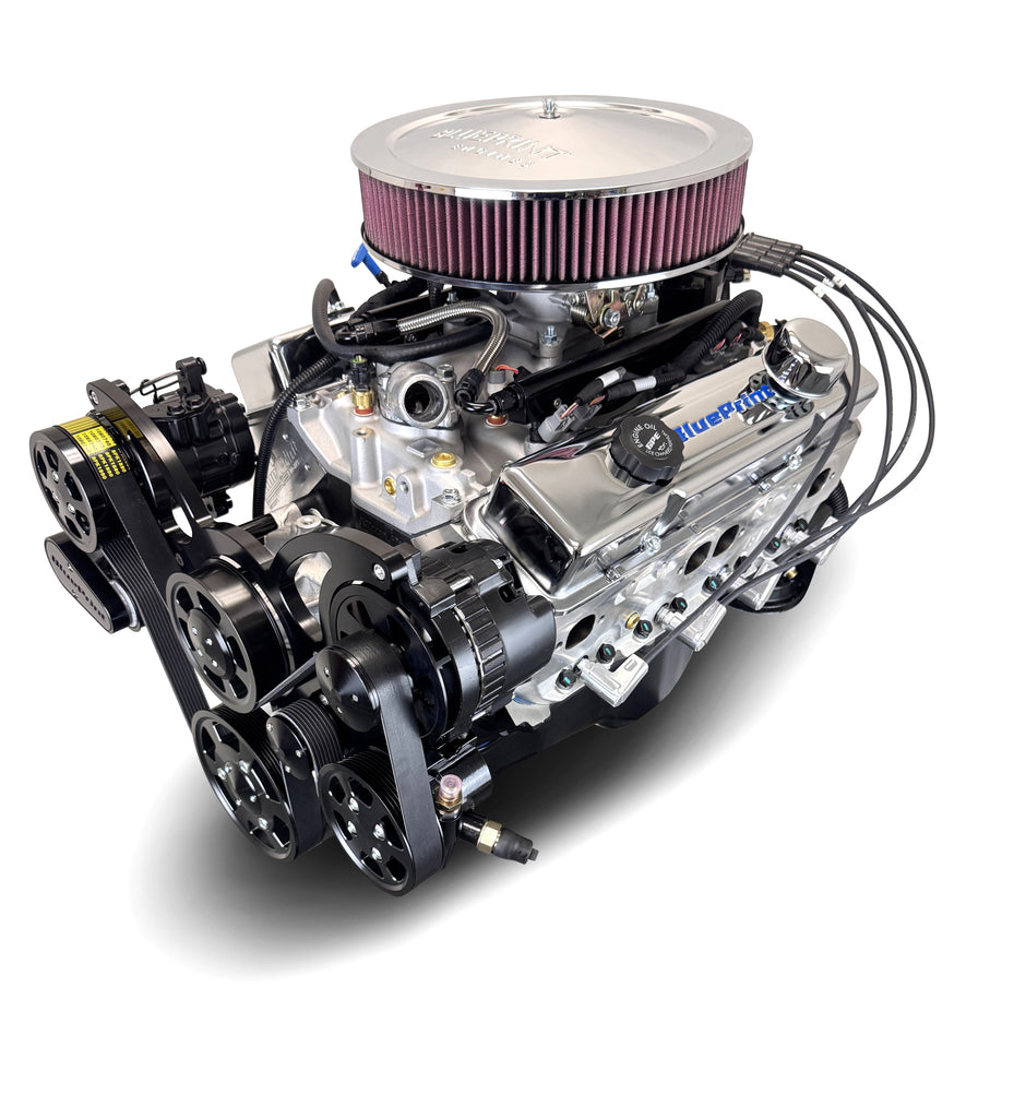 BluePrint Engines BP4002MPFIKB 400CI GM Small Block Compatible Deluxe Dressed -MPFI -Black Kit for Select Buick Apollo, Buick Centurion, Buick Century, Buick Commercial Chassis, Buick Electra, Buick Estate Wagon, Buick GS, Buick GS 350, Buick GS 400,
