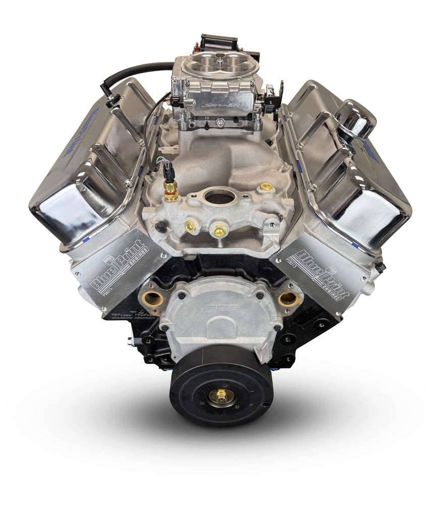 BluePrint Engines BP454CTF 454CI GM Big Block Compatible Base Dressed -EFI for Select Chevrolet Bel Air, Chevrolet Biscayne, Chevrolet Blazer, Chevrolet Brookwood, Chevrolet C10, Chevrolet C10 Pickup, Chevrolet C10 Suburban, Chevrolet C20, Chevrolet C20