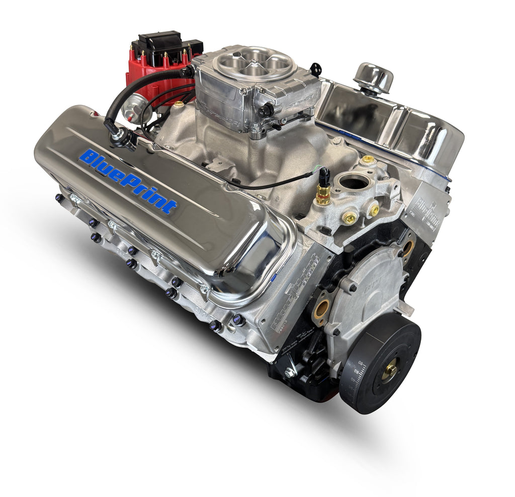 BluePrint Engines BP454CTF 454CI GM Big Block Compatible Base Dressed -EFI for Select Chevrolet Bel Air, Chevrolet Biscayne, Chevrolet Blazer, Chevrolet Brookwood, Chevrolet C10, Chevrolet C10 Pickup, Chevrolet C10 Suburban, Chevrolet C20, Chevrolet C20