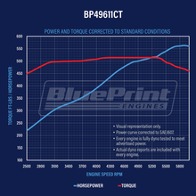 Load image into Gallery viewer, BluePrint Engines BP49611CT 496CI GM Big Block Compatible Long Block for Select Chevrolet Bel Air, Chevrolet Biscayne, Chevrolet Blazer, Chevrolet Brookwood, Chevrolet C10, Chevrolet C10 Pickup, Chevrolet C10 Suburban, Chevrolet C20, Chevrolet C20