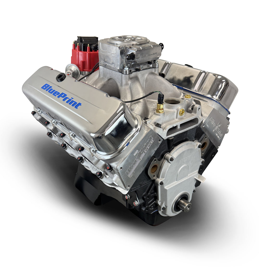 BluePrint Engines BP4967CTF 496CI GM Big Block Compatible Base Dressed -EFI for Select Chevrolet Bel Air, Chevrolet Biscayne, Chevrolet Blazer, Chevrolet Brookwood, Chevrolet C10, Chevrolet C10 Pickup, Chevrolet C10 Suburban, Chevrolet C20, Chevrolet C20