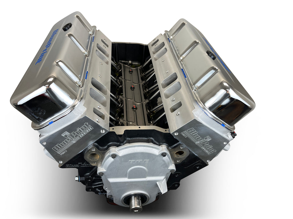 BluePrint Engines BP4967CT 496CI GM Big Block Compatible Long Block for Select Chevrolet Bel Air, Chevrolet Biscayne, Chevrolet Blazer, Chevrolet Brookwood, Chevrolet C10, Chevrolet C10 Pickup, Chevrolet C10 Suburban, Chevrolet C20, Chevrolet C20 Pickup,
