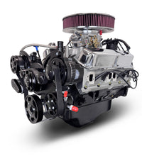 Load image into Gallery viewer, BluePrint Engines BPC4085CTCKB 408CI Chrysler Small Block Compatible Deluxe Dressed -Carb -Black Kit for Select Chrysler Cordoba, Chrysler Fifth Avenue, Chrysler Imperial, Chrysler LeBaron, Chrysler New Yorker, Chrysler Newport, Chrysler Town &amp; Country,