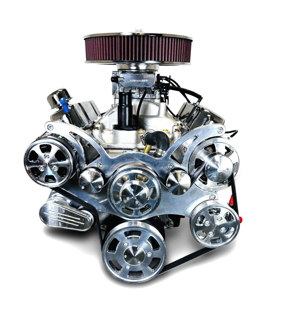 BluePrint Engines BPC4085CTFK 408CI Chrysler Small Block Compatible Deluxe Dressed -EFI -Polished Kit