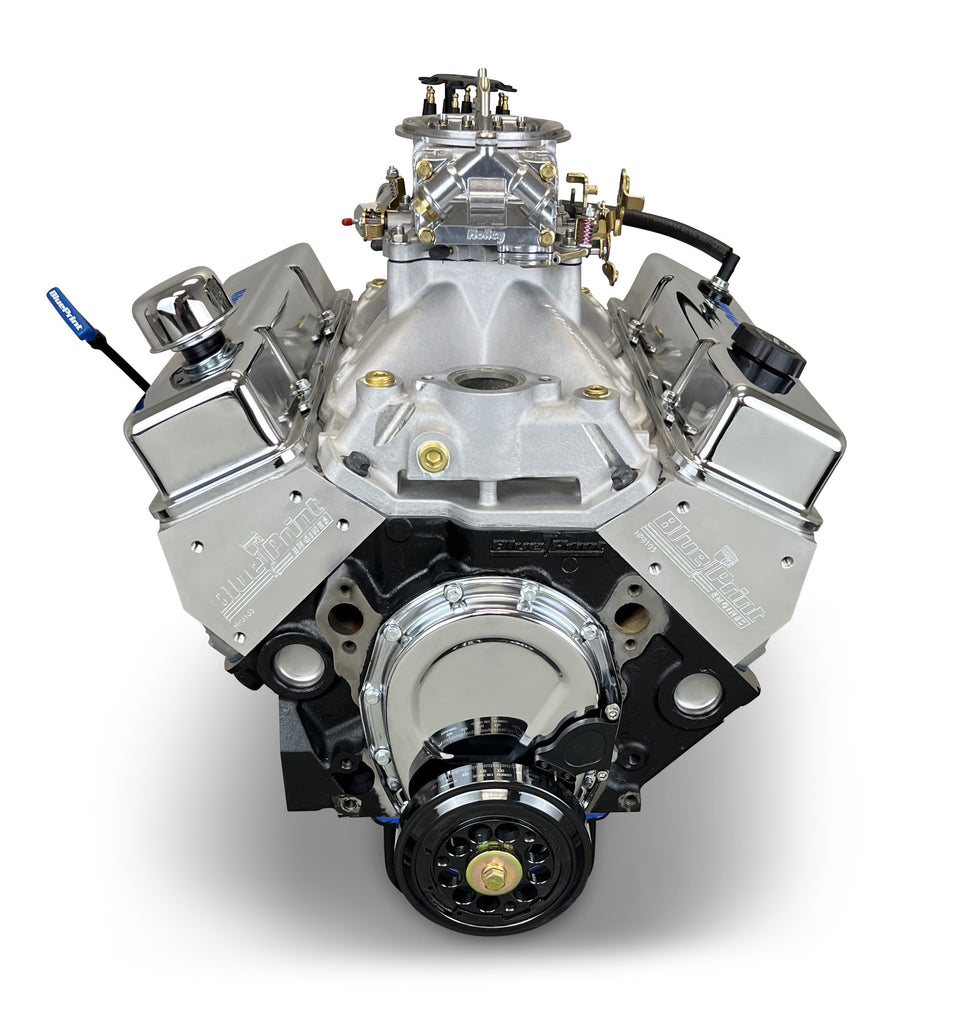 BluePrint Engines BPMS396CTC BluePrint Motorsports GM Small Block Compatible 396 c.i. Engine for Select Chevrolet Bel Air, Chevrolet Biscayne, Chevrolet Blazer, Chevrolet Brookwood, Chevrolet C10, Chevrolet C10 Pickup, Chevrolet C10 Suburban, Chevrolet