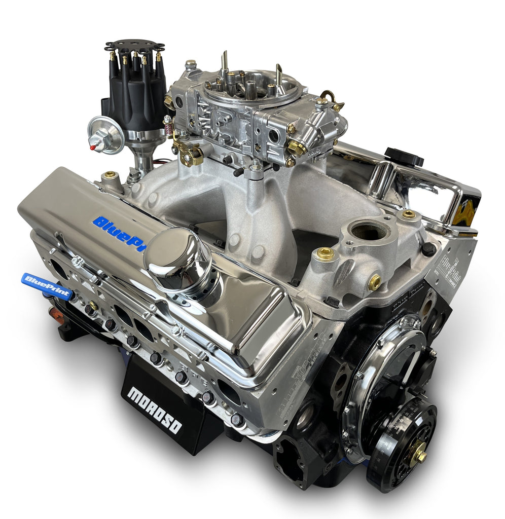 BluePrint Engines BPMS396CTC BluePrint Motorsports GM Small Block Compatible 396 c.i. Engine for Select Chevrolet Bel Air, Chevrolet Biscayne, Chevrolet Blazer, Chevrolet Brookwood, Chevrolet C10, Chevrolet C10 Pickup, Chevrolet C10 Suburban, Chevrolet