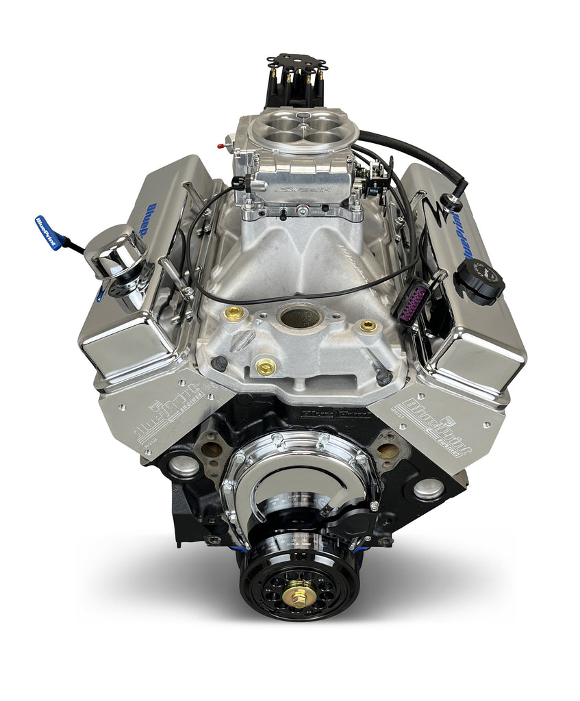 BluePrint Engines BPMS396CTF BluePrint Motorsports GM Small Block Compatible 396 c.i. Engine for Select Chevrolet Bel Air, Chevrolet Biscayne, Chevrolet Blazer, Chevrolet Brookwood, Chevrolet C10, Chevrolet C10 Pickup, Chevrolet C10 Suburban, Chevrolet