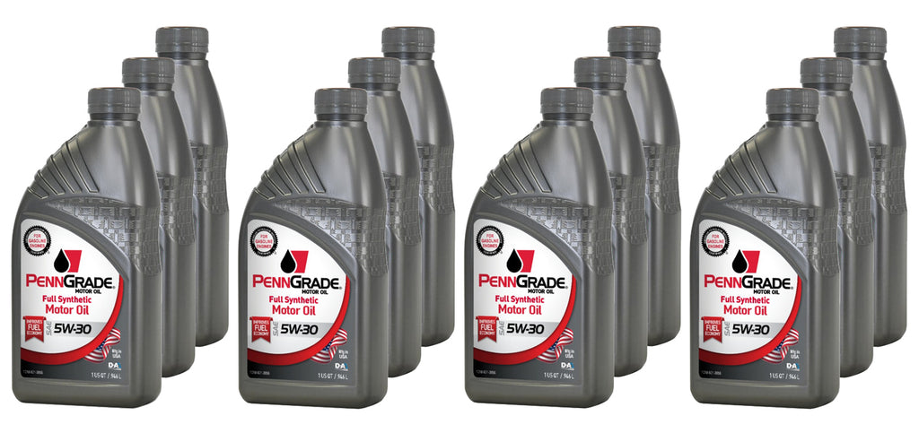 PENNGRADE MOTOR OIL 62836-12 PennGrade Full Synthetic 5w30 Case 12 x 1 Quart