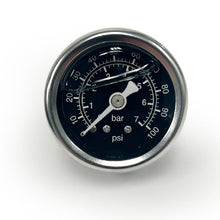 Load image into Gallery viewer, BluePrint Engines BPP15633 0-100 PSI Liquid Filled Fuel Pressure Gauge. 18 NPT