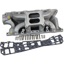 Load image into Gallery viewer, BluePrint Engines BPP302INT SBF 302 Intake Manifold Kit, Dual Plane, Alum, Natural, Sq Bore