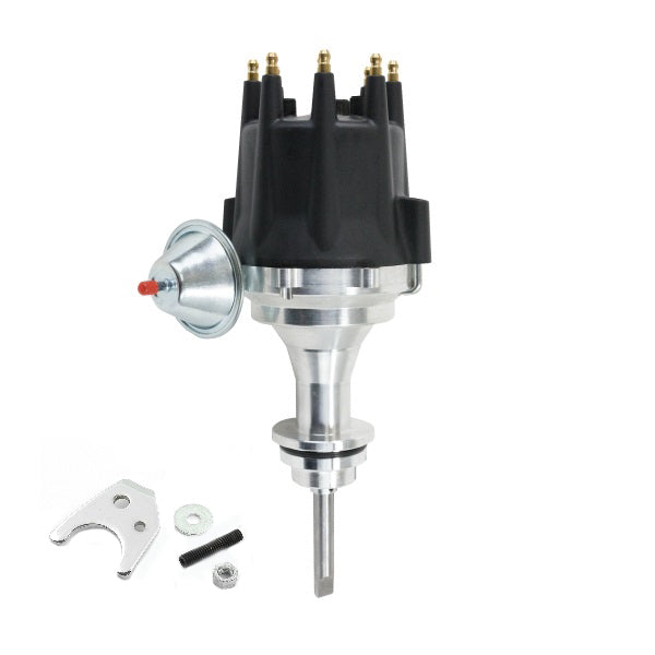 BluePrint Engines BPP3603BK Pro Series Ready to Run Distributor, Mopar SB 273360, V8 Engine, Black Cap